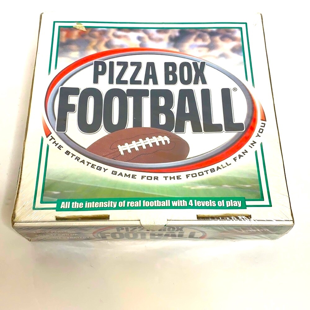 The Line Game LLC | Pizza Box Board Game FOOTBALL | NWT NFL Fan Collectors Item